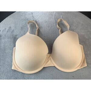 PINK Victoria's Secret Bra Wear Everywhere T-shirt Lightly Lined Underwire 34DD